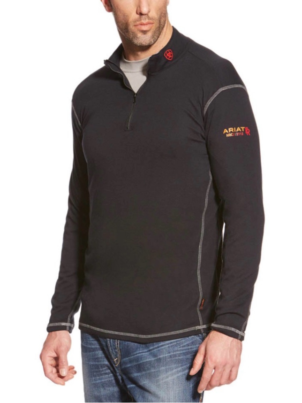 Ariat Polartec Flame Resistant Quarter-Zip Pullover Size XL